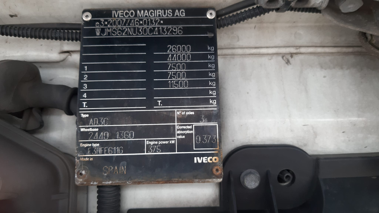 Tracteur routier IVECO IVECO STRALIS 510 Hi-Way AS 440STX/P Euro VI z salonu Italia [ Copy ]: photos 10