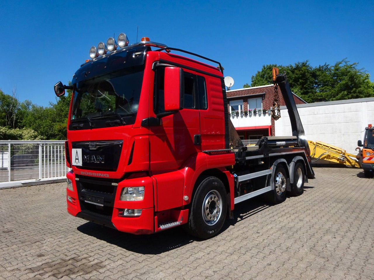 MAN 26.460 TGS mit Waage + Lift-Lenkachse - Camion benne: photos 2 MAN 26.460 TGS mit Waage + Lift-Lenkachse - Camion benne: photos 2