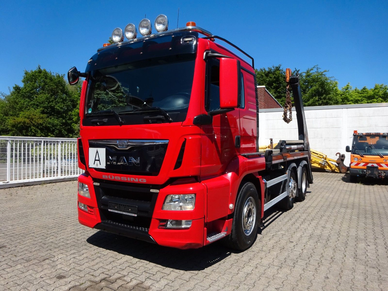 MAN 26.460 TGS mit Waage + Lift-Lenkachse - Camion benne: photos 1 MAN 26.460 TGS mit Waage + Lift-Lenkachse - Camion benne: photos 1