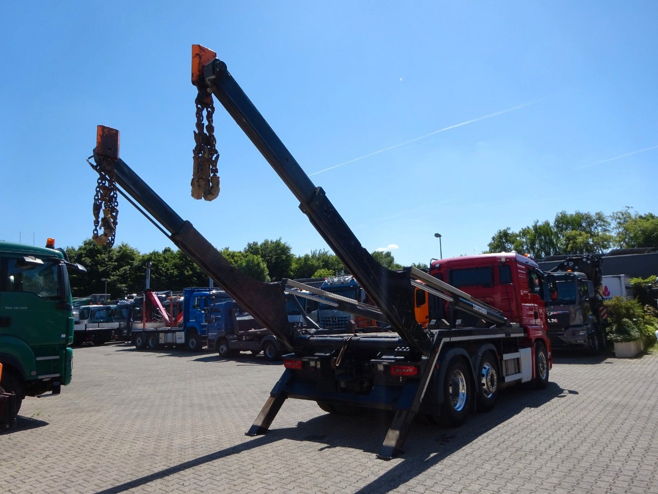 MAN 26.460 TGS mit Waage + Lift-Lenkachse - Camion benne: photos 5 MAN 26.460 TGS mit Waage + Lift-Lenkachse - Camion benne: photos 5