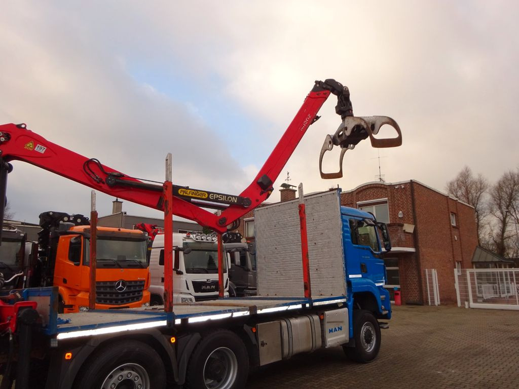 MAN 28.500 TGS mit EPSILON-Kran+Achleitner Anhänger MAN 28.500 TGS Allrad. HOLZZUG EPSILON-Kran GREIFER - Camion grumier, Camion grue: photos 5 MAN 28.500 TGS mit EPSILON-Kran+Achleitner Anhänger MAN 28.500 TGS Allrad. HOLZZUG EPSILON-Kran GREIFER - Camion grumier, Camion grue: photos 5
