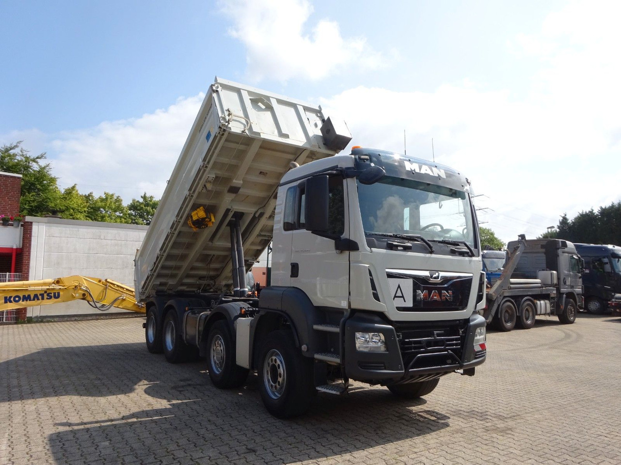 Camion benne MAN 35.470 TGS MEILLER 3Skipper + Bordmatik 8x4: photos 13 Camion benne MAN 35.470 TGS MEILLER 3Skipper + Bordmatik 8x4: photos 13