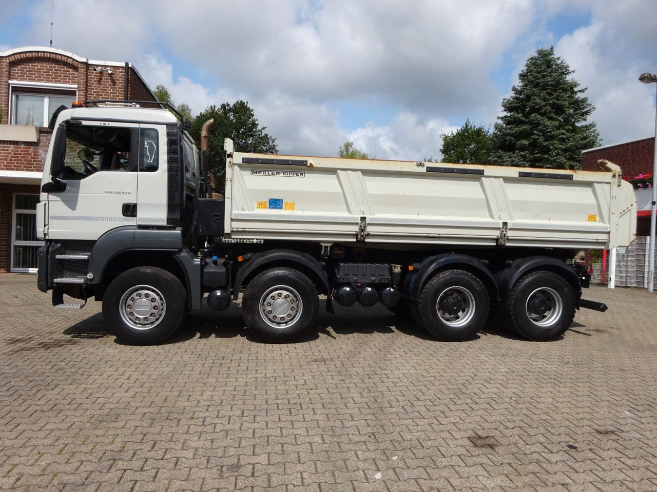 Camion benne MAN 35.470 TGS MEILLER 3Skipper + Bordmatik 8x4: photos 6 Camion benne MAN 35.470 TGS MEILLER 3Skipper + Bordmatik 8x4: photos 6