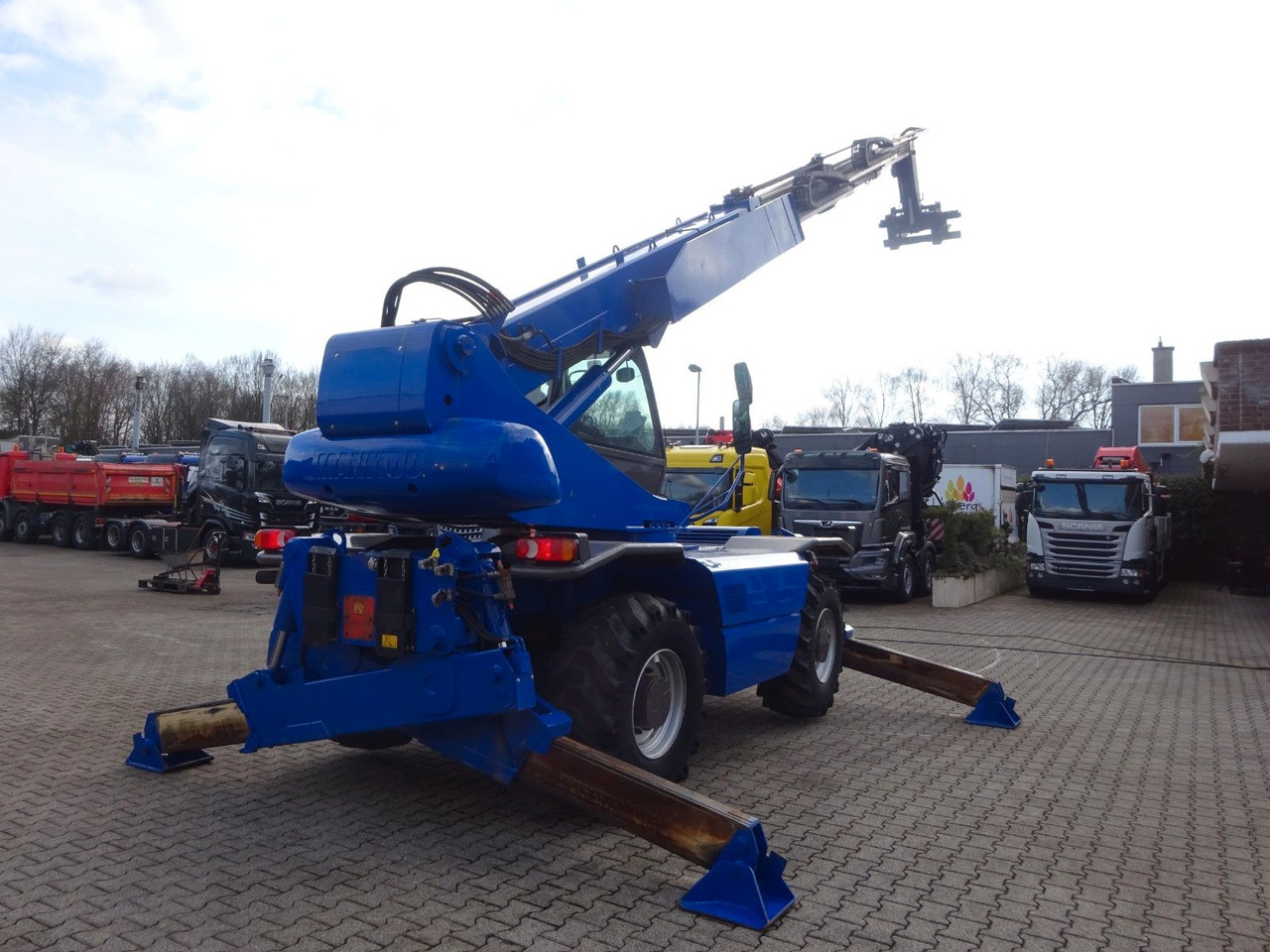 Chariot télescopique neuf Manitou Teleskoplader MRT 2150 mit Palettengabel: photos 11