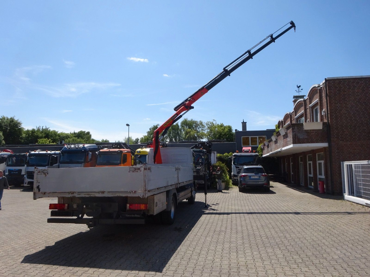 Mercedes-Benz 1222 Atego mit Palfinger PK8501 Kran 4x2 - Camion plateau, Camion grue: photos 5 Mercedes-Benz 1222 Atego mit Palfinger PK8501 Kran 4x2 - Camion plateau, Camion grue: photos 5