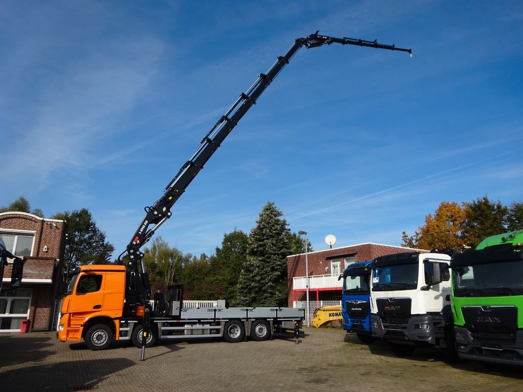 Mercedes-Benz 3751 Arocs Pritsche + HIAB 858 + JIB 8x2 Mercedes-Benz 3751 Arocs Pritsche + HIAB 858 + JIB 8x2 - Camion grue, Camion plateau: photos 2 Mercedes-Benz 3751 Arocs Pritsche + HIAB 858 + JIB 8x2 Mercedes-Benz 3751 Arocs Pritsche + HIAB 858 + JIB 8x2 - Camion grue, Camion plateau: photos 2