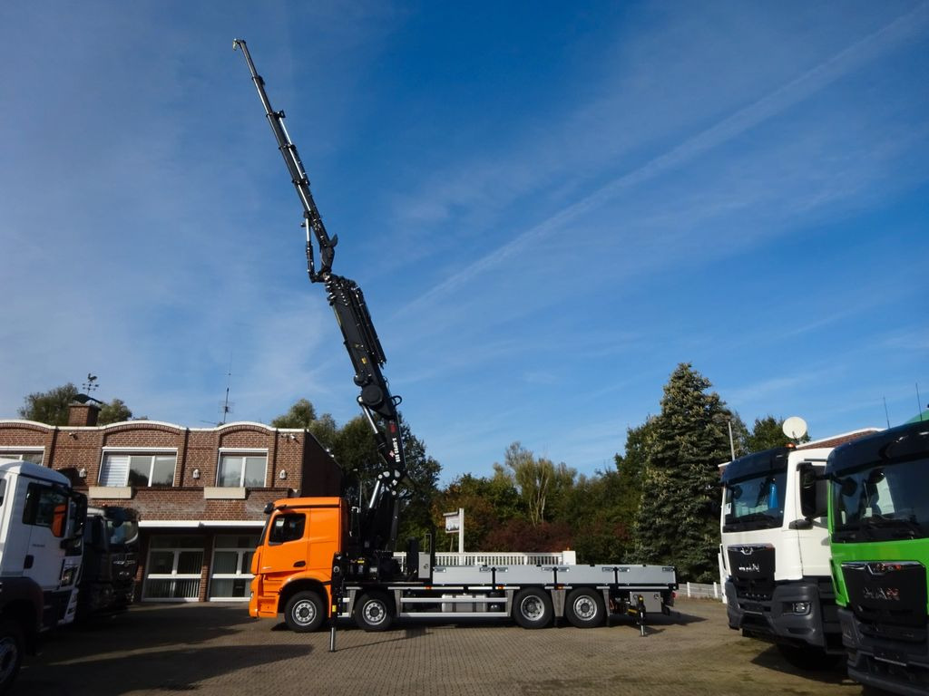 Mercedes-Benz 3751 Arocs Pritsche + HIAB 858 + JIB 8x2 Mercedes-Benz 3751 Arocs Pritsche + HIAB 858 + JIB 8x2 - Camion grue, Camion plateau: photos 4 Mercedes-Benz 3751 Arocs Pritsche + HIAB 858 + JIB 8x2 Mercedes-Benz 3751 Arocs Pritsche + HIAB 858 + JIB 8x2 - Camion grue, Camion plateau: photos 4