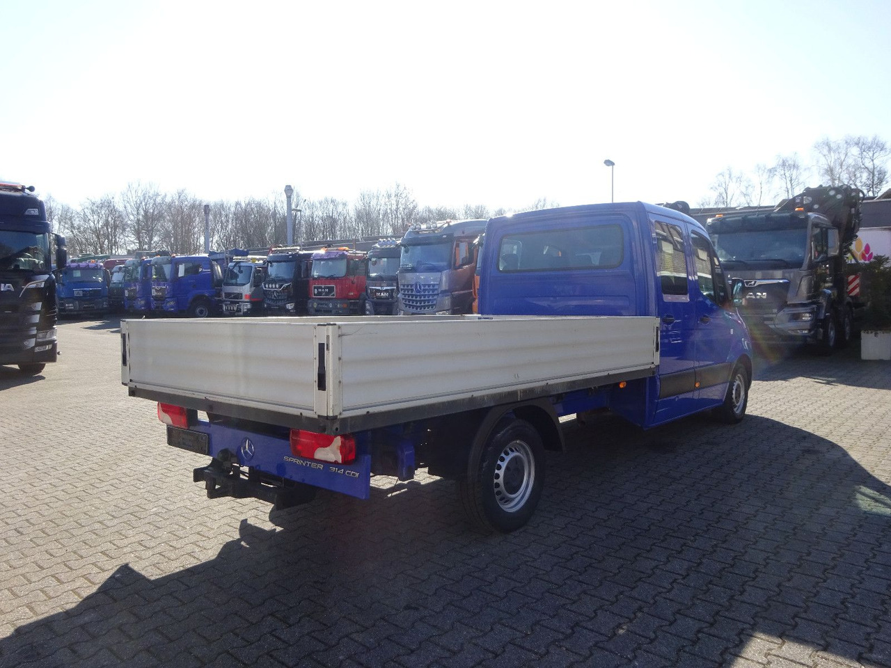 Mercedes-Benz Sprinter 314 CDI Pritsche Doppelkabiene 4x2 - Fourgon plateau, Utilitaire double cabine: photos 5 Mercedes-Benz Sprinter 314 CDI Pritsche Doppelkabiene 4x2 - Fourgon plateau, Utilitaire double cabine: photos 5