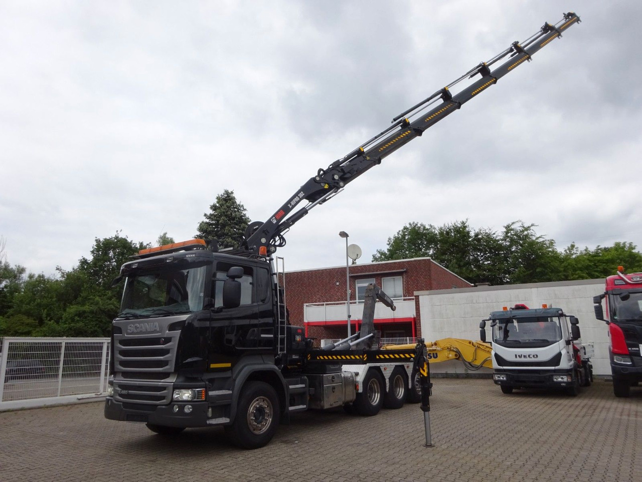 Scania R490 Abroller + HIAB 302E-6 Bj.2021 !Kran TRIDEM Scania R490 Abroller + HIAB 302E-6 Bj.2021 !Kran TRIDEM - Camion grue, Camion ampliroll: photos 2 Scania R490 Abroller + HIAB 302E-6 Bj.2021 !Kran TRIDEM Scania R490 Abroller + HIAB 302E-6 Bj.2021 !Kran TRIDEM - Camion grue, Camion ampliroll: photos 2