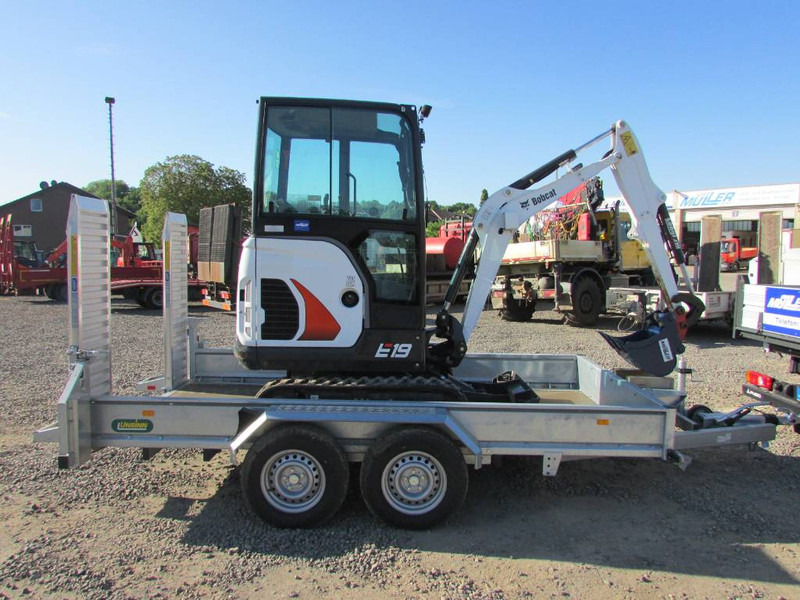 Bobcat E 19 + Anhänger Unsinn 3618-35-14 - Mini pelle: photos 5 Bobcat E 19 + Anhänger Unsinn 3618-35-14 - Mini pelle: photos 5