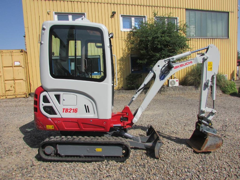 Takeuchi TB 216 V0 Minibagger 23.500 EUR - Mini pelle: photos 3 Takeuchi TB 216 V0 Minibagger 23.500 EUR - Mini pelle: photos 3