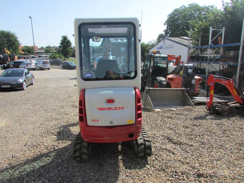 Takeuchi TB 216 V0 Minibagger 23.500 EUR - Mini pelle: photos 4 Takeuchi TB 216 V0 Minibagger 23.500 EUR - Mini pelle: photos 4