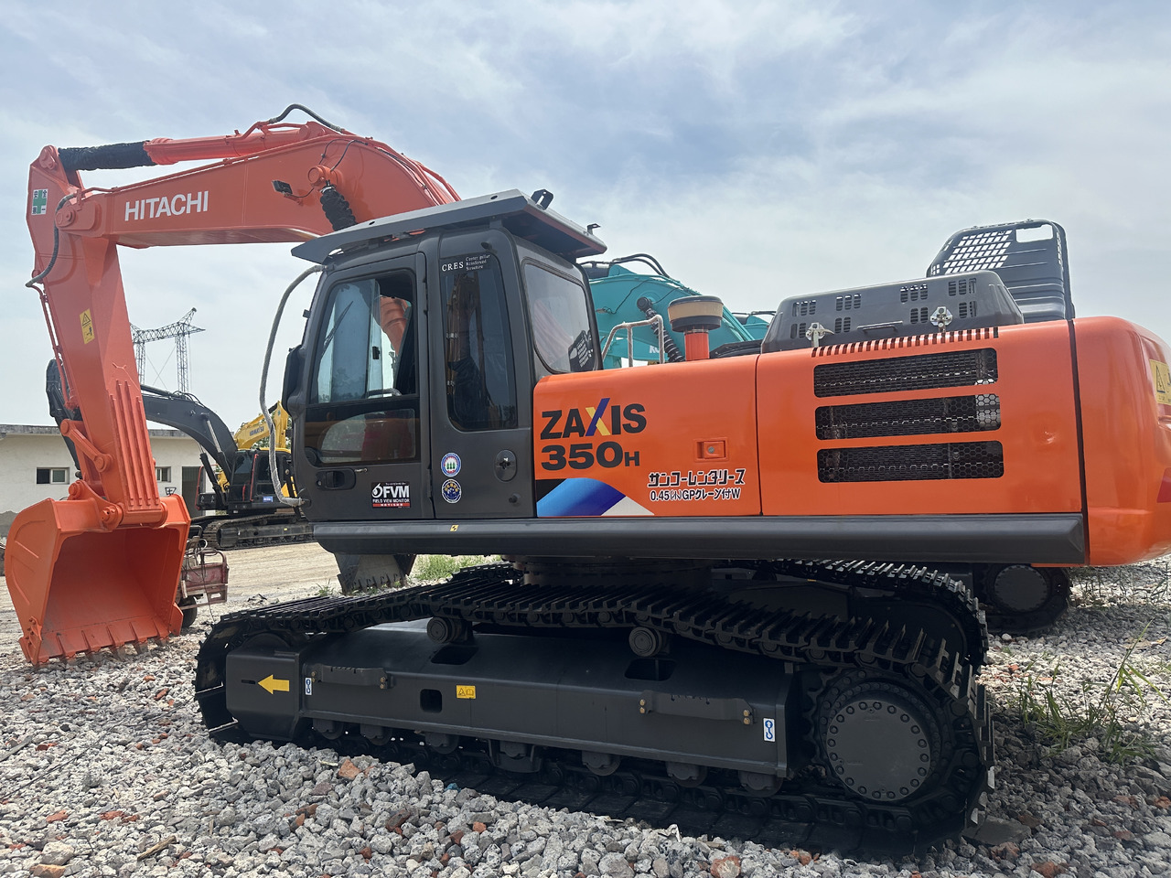 HITACHI ZX350H - Pelle sur chenille: photos 1 HITACHI ZX350H - Pelle sur chenille: photos 1