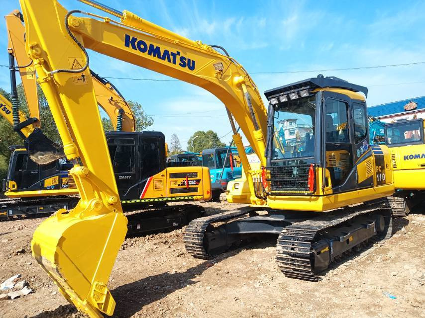 Komatsu PC110 - Pelle sur chenille: photos 1 Komatsu PC110 - Pelle sur chenille: photos 1