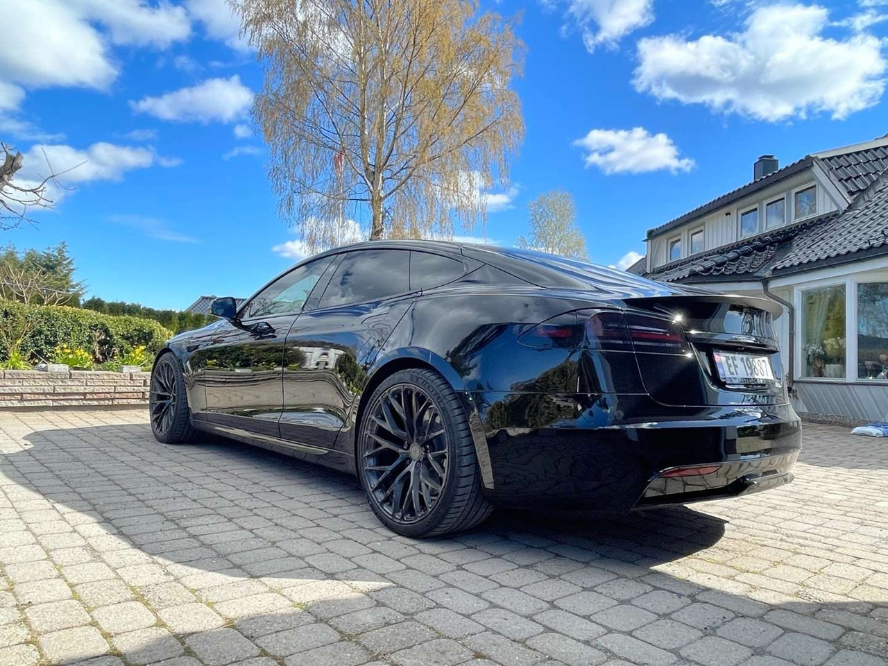 Berline 2022 Personbil Tesla Model S Plaid: photos 7
