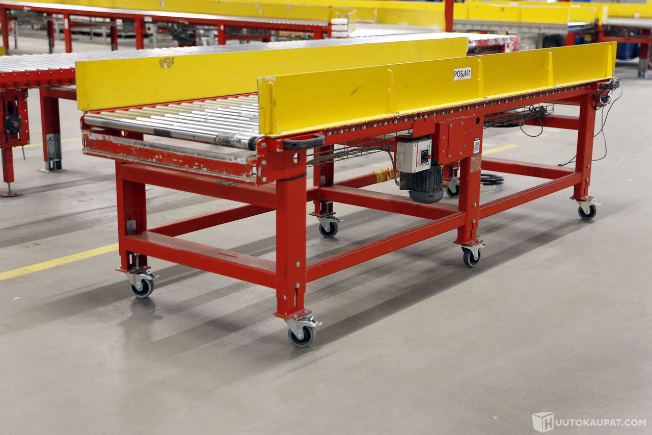 Moottoroitu, liikuteltava rullakuljetin, Ferroplan Oy. LGS6021, Vantaa - Autre matériel: photos 1 Moottoroitu, liikuteltava rullakuljetin, Ferroplan Oy. LGS6021, Vantaa - Autre matériel: photos 1