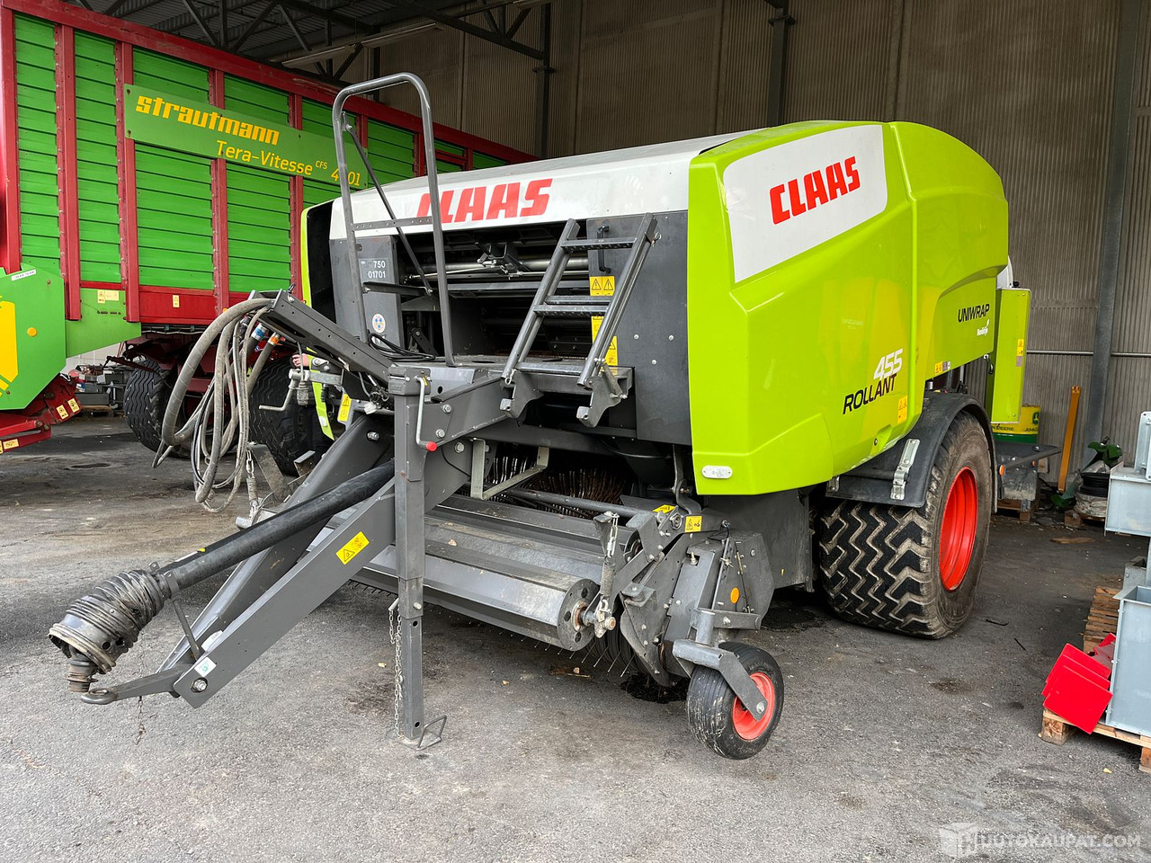 Claas 455 RC Uniwrap, 2021, MTK25, Tampere - Presse à balles rondes, Enrubanneuse: photos 2 Claas 455 RC Uniwrap, 2021, MTK25, Tampere - Presse à balles rondes, Enrubanneuse: photos 2