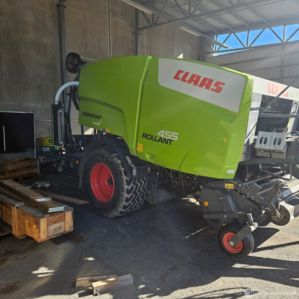 Claas 455 RC Uniwrap, 2021, MTK25, Tampere - Presse à balles rondes, Enrubanneuse: photos 3 Claas 455 RC Uniwrap, 2021, MTK25, Tampere - Presse à balles rondes, Enrubanneuse: photos 3