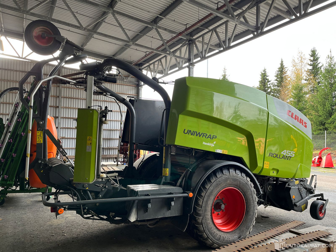 Claas 455 RC Uniwrap, 2021, MTK25, Tampere - Presse à balles rondes, Enrubanneuse: photos 1 Claas 455 RC Uniwrap, 2021, MTK25, Tampere - Presse à balles rondes, Enrubanneuse: photos 1