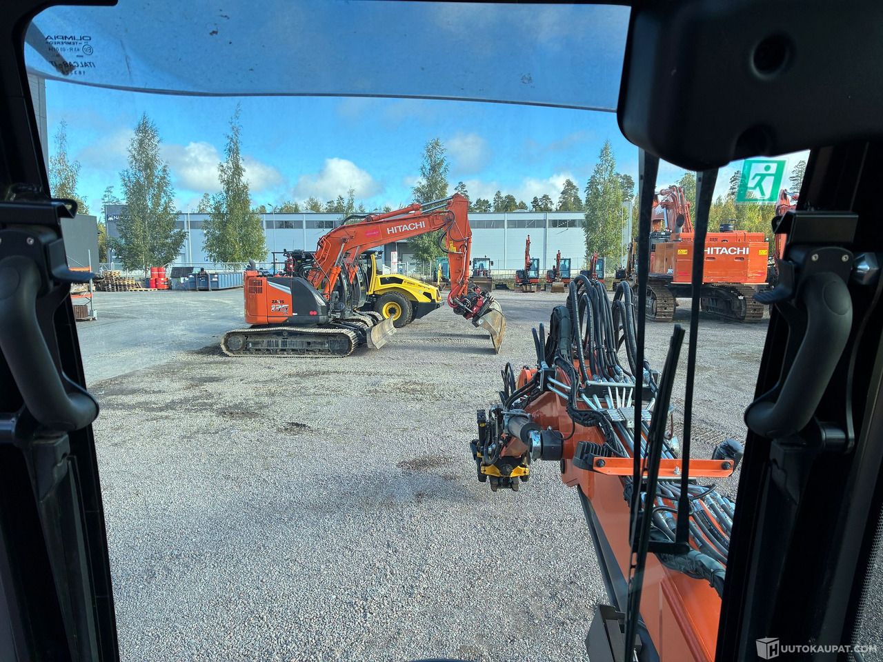 Engins de chantier Hitachi ZX 95W-7, 2023 Pyörä alustainen kaivinkone, Pirkkala: photos 9