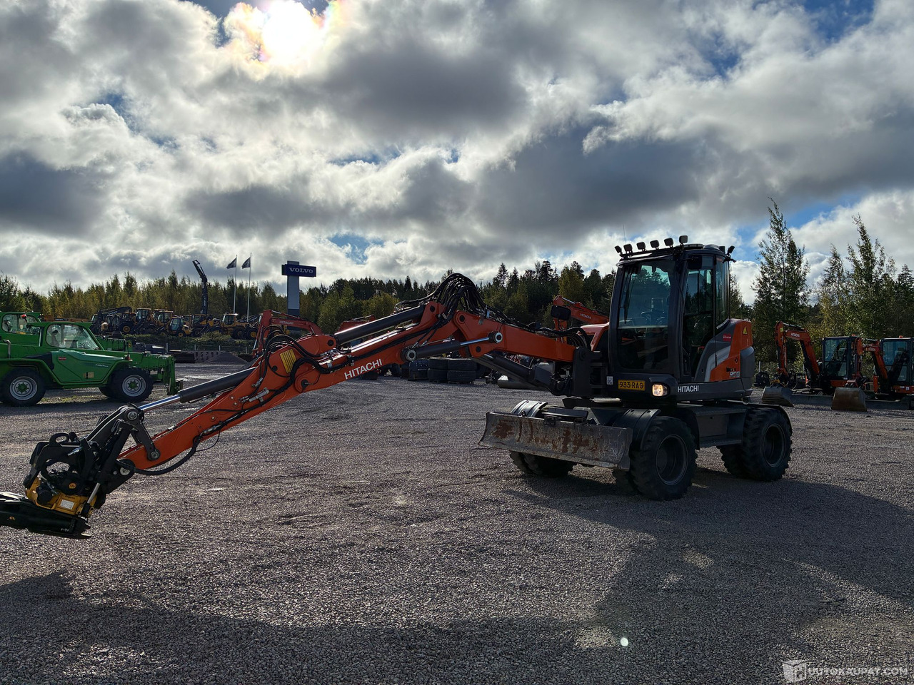 Hitachi ZX 95W-7, 2023 Pyörä alustainen kaivinkone, Pirkkala - Engins de chantier: photos 1 Hitachi ZX 95W-7, 2023 Pyörä alustainen kaivinkone, Pirkkala - Engins de chantier: photos 1