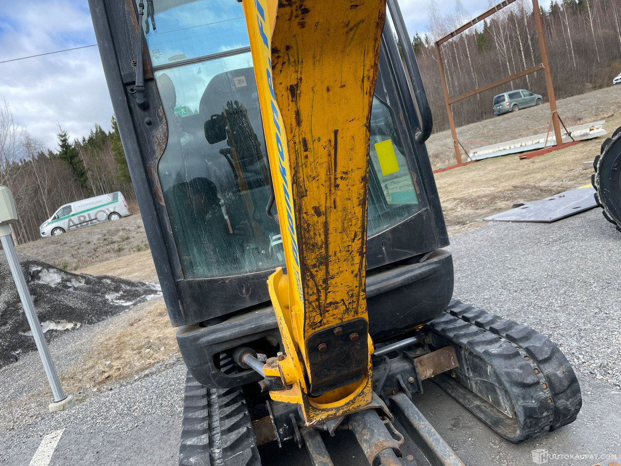 Engins de chantier JCB 8081 Kaivinkone, Leviävällä alavaunulla, Muurame: photos 14