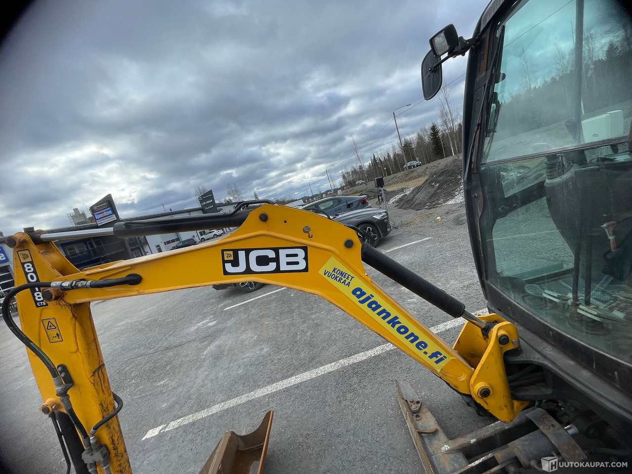 Engins de chantier JCB 8081 Kaivinkone, Leviävällä alavaunulla, Muurame: photos 15
