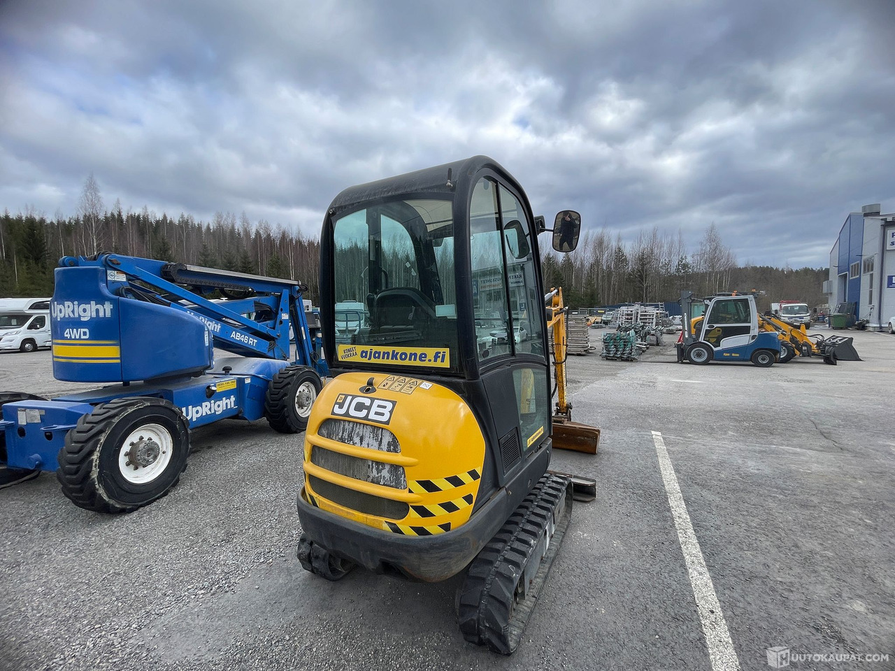 Engins de chantier JCB 8081 Kaivinkone, Leviävällä alavaunulla, Muurame: photos 6