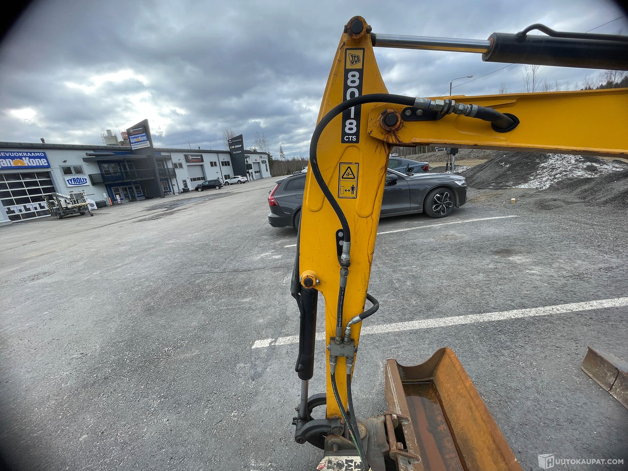 Engins de chantier JCB 8081 Kaivinkone, Leviävällä alavaunulla, Muurame: photos 16