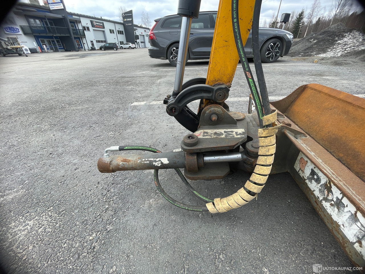Engins de chantier JCB 8081 Kaivinkone, Leviävällä alavaunulla, Muurame: photos 17