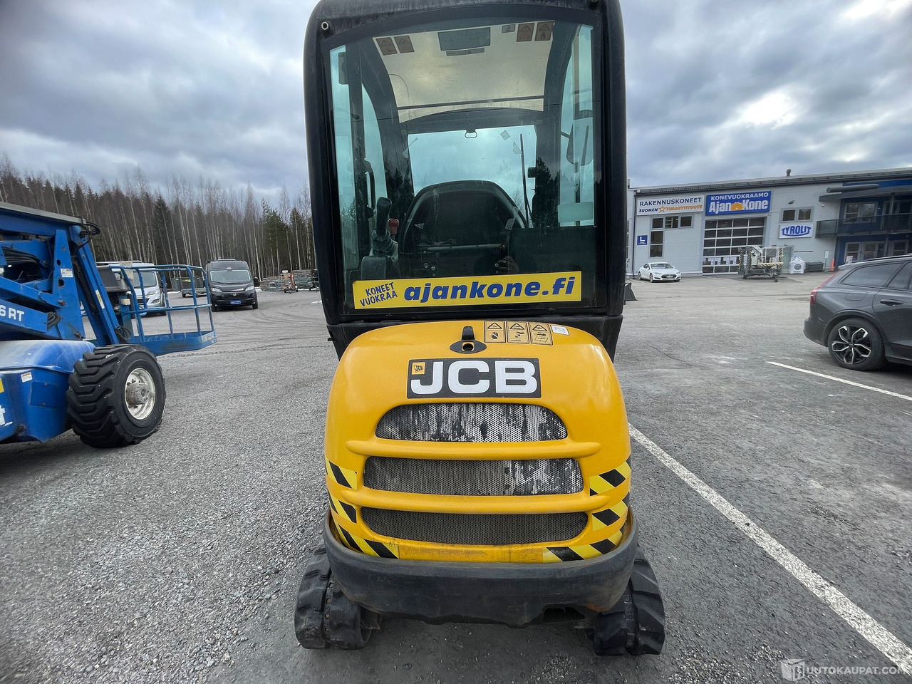 Engins de chantier JCB 8081 Kaivinkone, Leviävällä alavaunulla, Muurame: photos 7