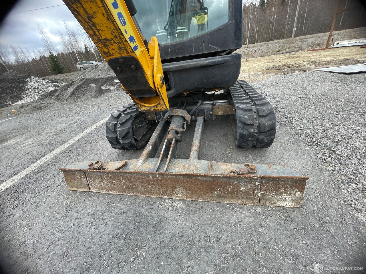 Engins de chantier JCB 8081 Kaivinkone, Leviävällä alavaunulla, Muurame: photos 19