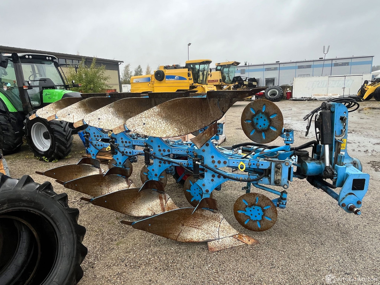 Lemken Vari-Opal 8, paluuaurat, 2013, Salo - Charrue: photos 1 Lemken Vari-Opal 8, paluuaurat, 2013, Salo - Charrue: photos 1
