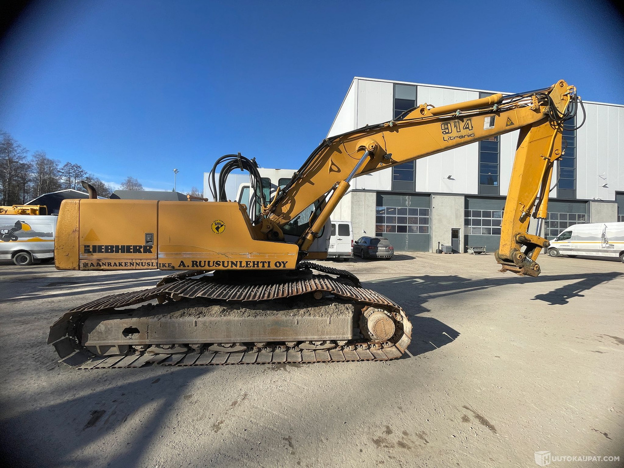 Liebherr 914,12585 H, 2000, Kaivinkone, Tuusula - Pelle sur chenille: photos 5 Liebherr 914,12585 H, 2000, Kaivinkone, Tuusula - Pelle sur chenille: photos 5