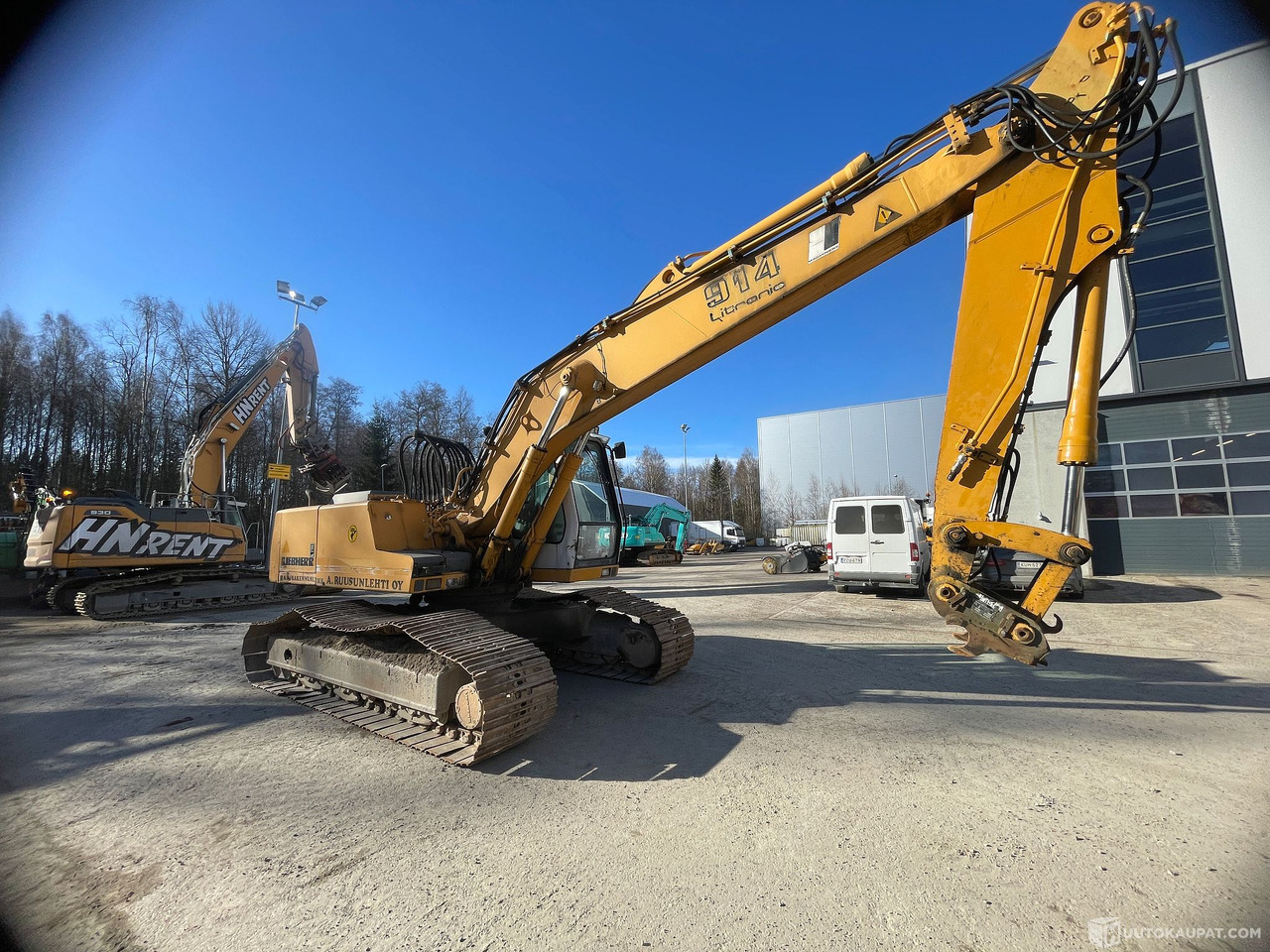 Liebherr 914,12585 H, 2000, Kaivinkone, Tuusula - Pelle sur chenille: photos 4 Liebherr 914,12585 H, 2000, Kaivinkone, Tuusula - Pelle sur chenille: photos 4