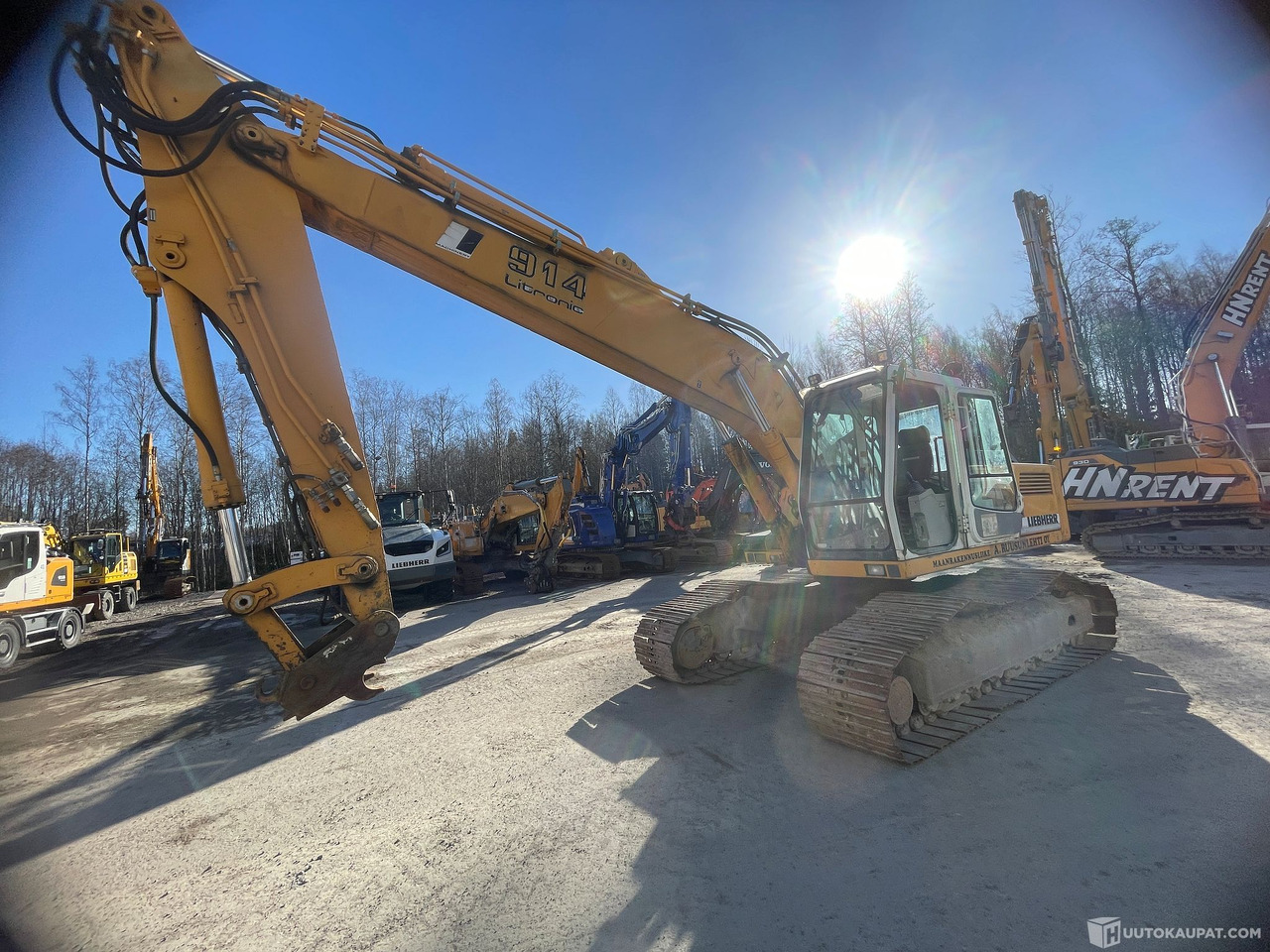 Liebherr 914,12585 H, 2000, Kaivinkone, Tuusula - Pelle sur chenille: photos 3 Liebherr 914,12585 H, 2000, Kaivinkone, Tuusula - Pelle sur chenille: photos 3