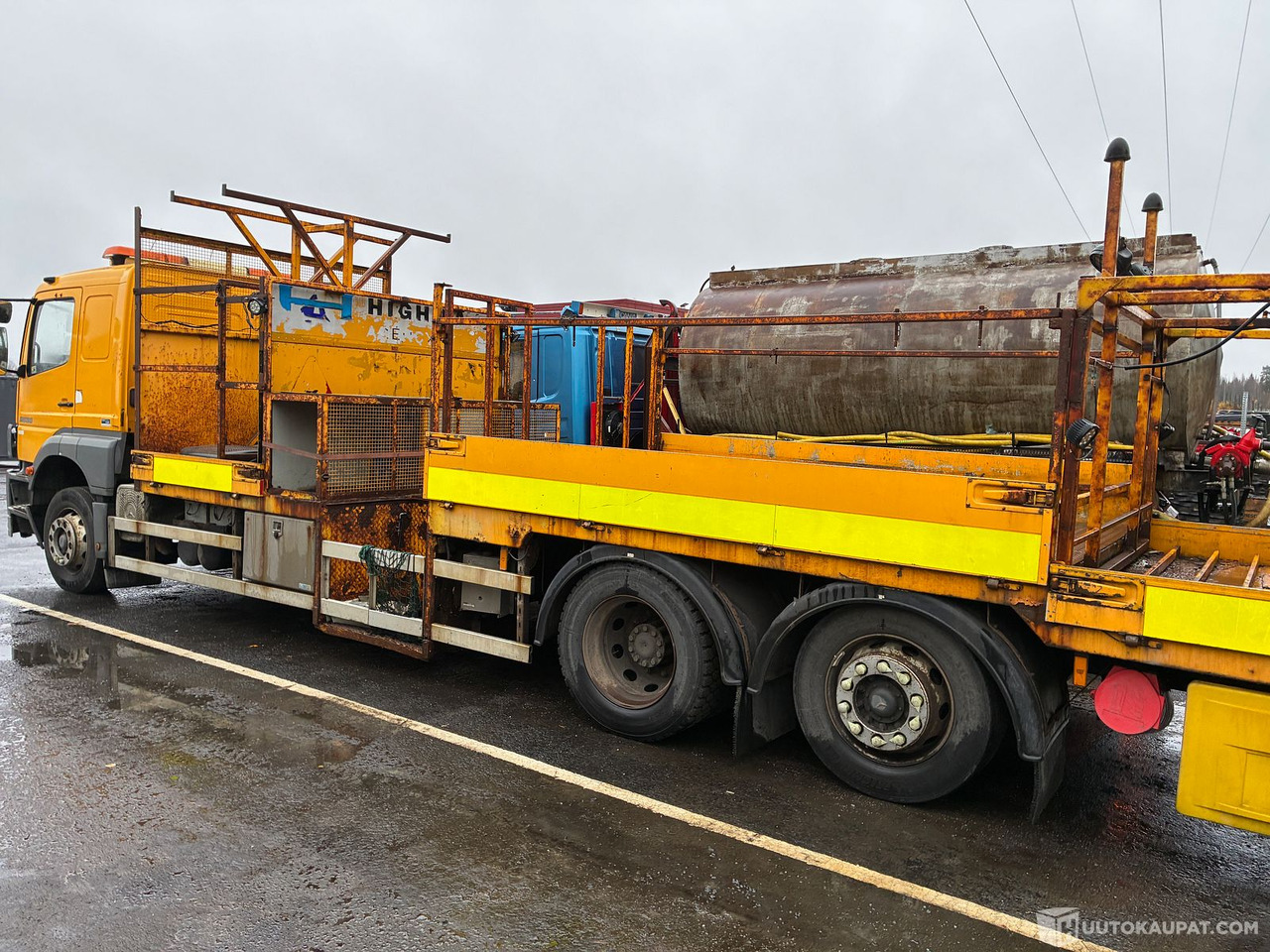 Mercedes-Benz Atego, 2003, Ylöjärvi - Camion plateau: photos 5 Mercedes-Benz Atego, 2003, Ylöjärvi - Camion plateau: photos 5