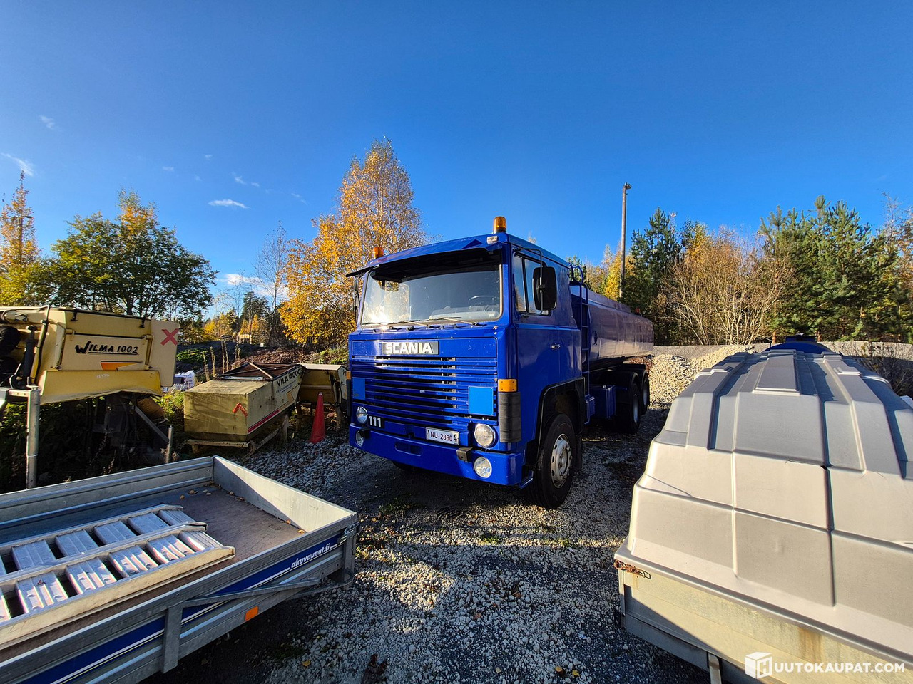 Scania 11.0, 1979, Tampere - Camion citerne: photos 3 Scania 11.0, 1979, Tampere - Camion citerne: photos 3