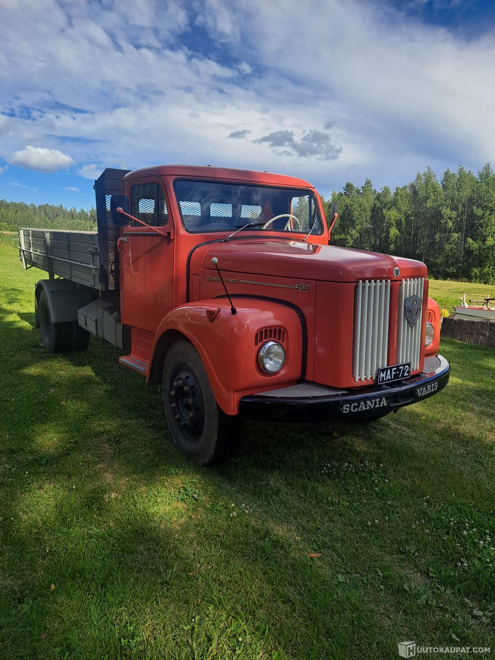 Scania Wabis 55 L5546-123/4600-62, kuorma-auto vaijerivaihtolavalaitteilla, leimaa vuoteen 2029, 1962, Rusko - Camion benne: photos 2 Scania Wabis 55 L5546-123/4600-62, kuorma-auto vaijerivaihtolavalaitteilla, leimaa vuoteen 2029, 1962, Rusko - Camion benne: photos 2