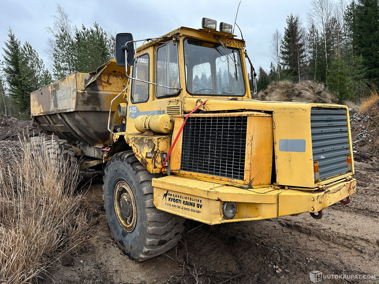 Volvo BM A25 6x6, 1991, Kurikka - Tombereau articulé: photos 4 Volvo BM A25 6x6, 1991, Kurikka - Tombereau articulé: photos 4