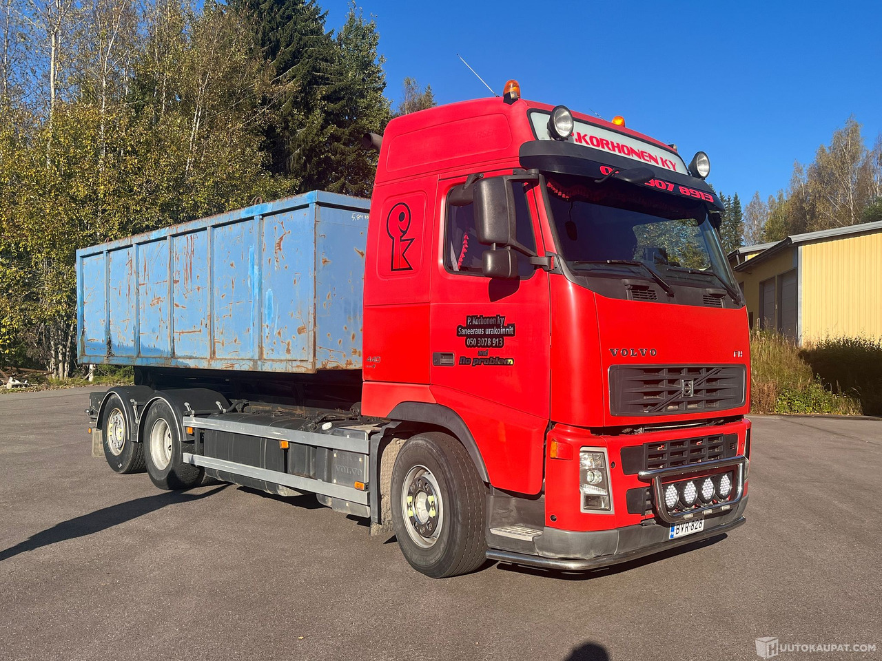 Volvo FH13 440, Koukkulava kuorma-auto, 2007, Todella siistikuntoinen, Lohja - Camion ampliroll: photos 1 Volvo FH13 440, Koukkulava kuorma-auto, 2007, Todella siistikuntoinen, Lohja - Camion ampliroll: photos 1