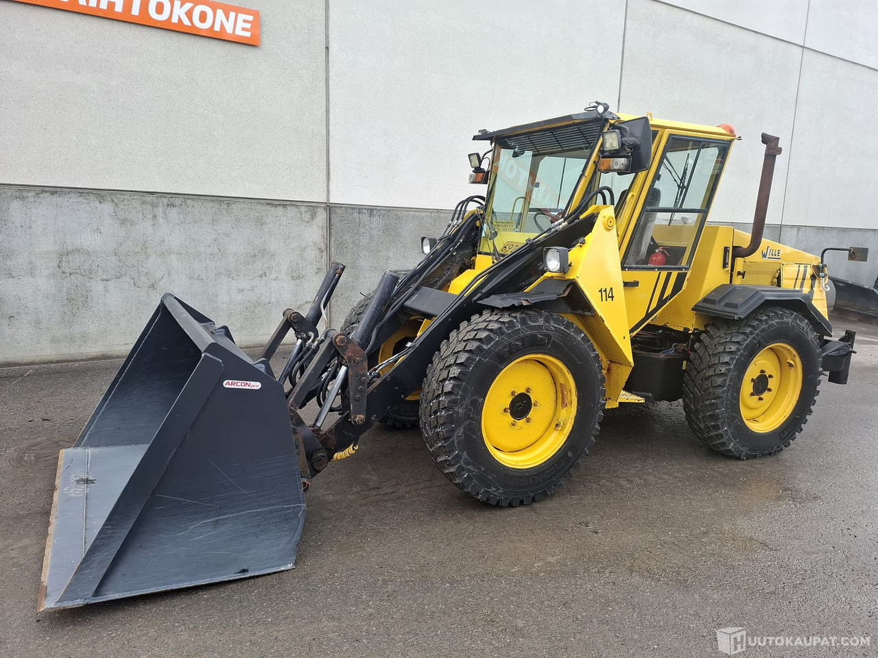 Wille 645, 1990, Sis alv 25,5%, Nurmijärvi - Chargeuse sur pneus: photos 5 Wille 645, 1990, Sis alv 25,5%, Nurmijärvi - Chargeuse sur pneus: photos 5