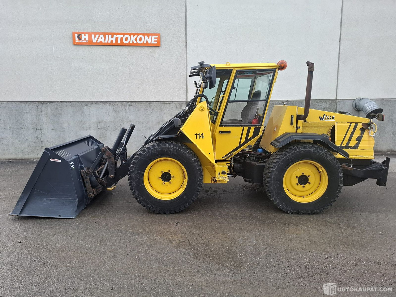 Wille 645, 1990, Sis alv 25,5%, Nurmijärvi - Chargeuse sur pneus: photos 1 Wille 645, 1990, Sis alv 25,5%, Nurmijärvi - Chargeuse sur pneus: photos 1