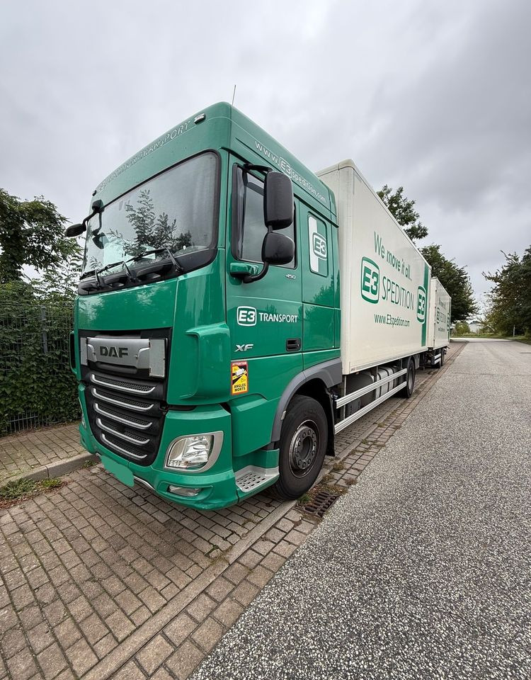 DAF XF ZESTAW TANDEM 2021 ORYGINALNY PRZEBIEG z Niemiec / PRZEJAZDOWY Z WINDĄ / - Camion fourgon: photos 5 DAF XF ZESTAW TANDEM 2021 ORYGINALNY PRZEBIEG z Niemiec / PRZEJAZDOWY Z WINDĄ / - Camion fourgon: photos 5