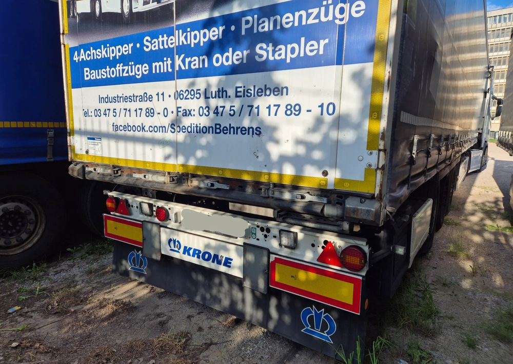 Krone STANDARD z Niemiec 2017 podnoszona oś / STAN BARDZO DOBRY / OD PIERWSZEGO WŁAŚCICIELA / PALECIARA / TOP / sprowadzona z Niemiec !! - Semi-remorque rideaux coulissants: photos 5 Krone STANDARD z Niemiec 2017 podnoszona oś / STAN BARDZO DOBRY / OD PIERWSZEGO WŁAŚCICIELA / PALECIARA / TOP / sprowadzona z Niemiec !! - Semi-remorque rideaux coulissants: photos 5