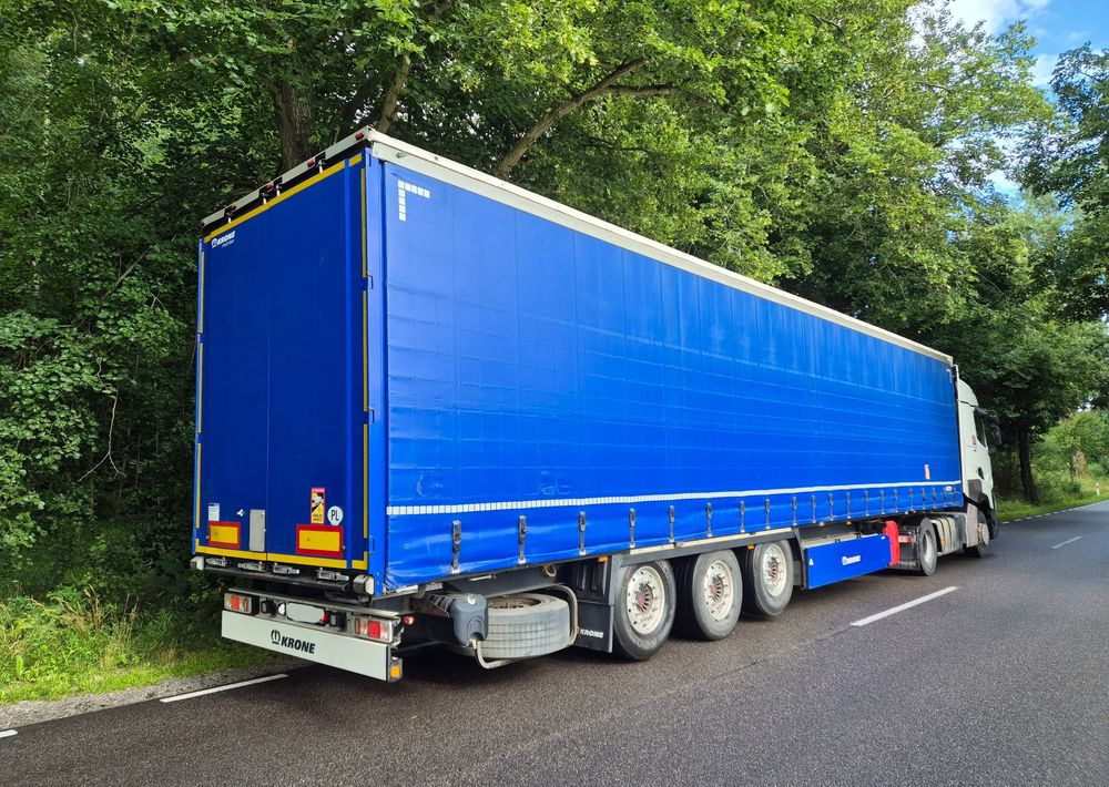 Krone UNIKAT ! TOP1 saf STANDARD 2019 ALUFELGI 2X podnoszona oś / STAN BARDZO DOBRY / OD PIERWSZEGO WŁAŚCICIELA / PALECIARA / TOP - Semi-remorque rideaux coulissants: photos 1 Krone UNIKAT ! TOP1 saf STANDARD 2019 ALUFELGI 2X podnoszona oś / STAN BARDZO DOBRY / OD PIERWSZEGO WŁAŚCICIELA / PALECIARA / TOP - Semi-remorque rideaux coulissants: photos 1