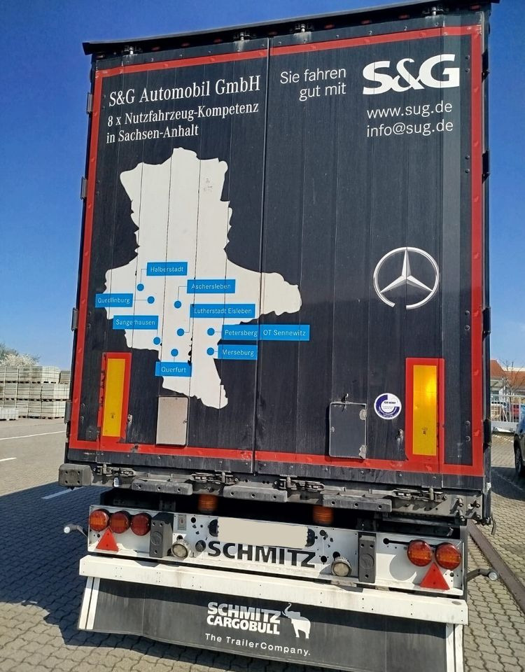 Schmitz Cargobull Standard 2016 z Niemiec ALUFELGI czarna lub srebrna / OŚ PODNOSZONA / ładne opony / od pierwszego właściciela / PALECIARA / OKAZJA - Semi-remorque rideaux coulissants: photos 3 Schmitz Cargobull Standard 2016 z Niemiec ALUFELGI czarna lub srebrna / OŚ PODNOSZONA / ładne opony / od pierwszego właściciela / PALECIARA / OKAZJA - Semi-remorque rideaux coulissants: photos 3
