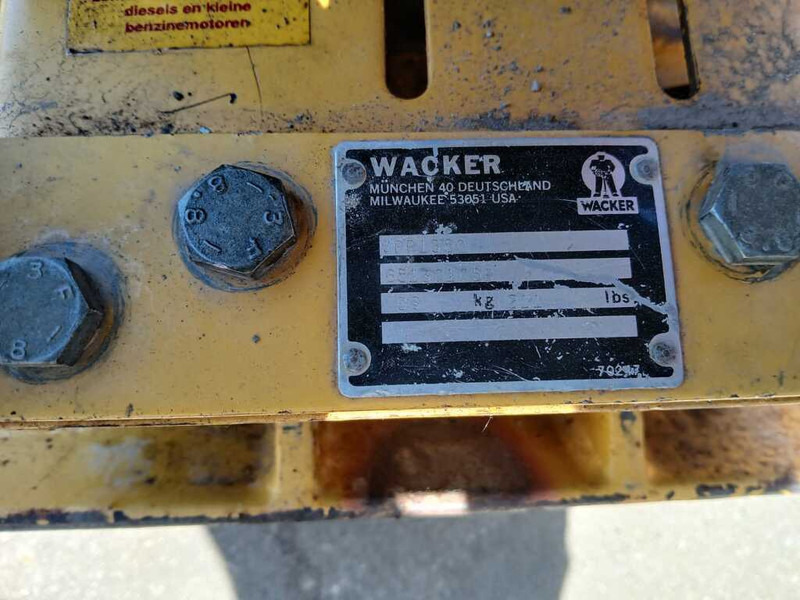 Wacker WPR 1350 - Plaque vibrante: photos 2 Wacker WPR 1350 - Plaque vibrante: photos 2