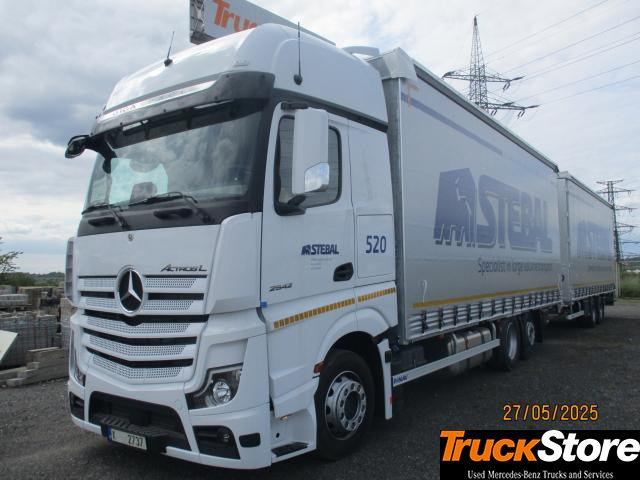Mercedes-Benz Actros 2542 - Camion à rideaux coulissants: photos 2 Mercedes-Benz Actros 2542 - Camion à rideaux coulissants: photos 2