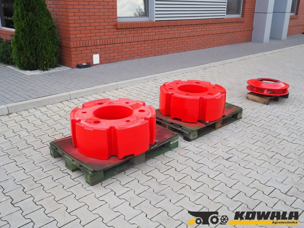 Claas, Fendt - wheel weights, 1000 kg - Contrepoids: photos 1 Claas, Fendt - wheel weights, 1000 kg - Contrepoids: photos 1